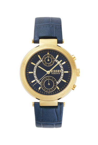 Versus by Versace Damen Armbanduhr Star Ferry 36 mm Armband Leder S79040017